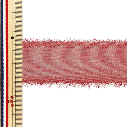 [Quantità a partire da 5] Nastro "Larghezza rouge del bagliore di bordo circa 40 mm 50026" Tokyo Ribbon TokyoNastro