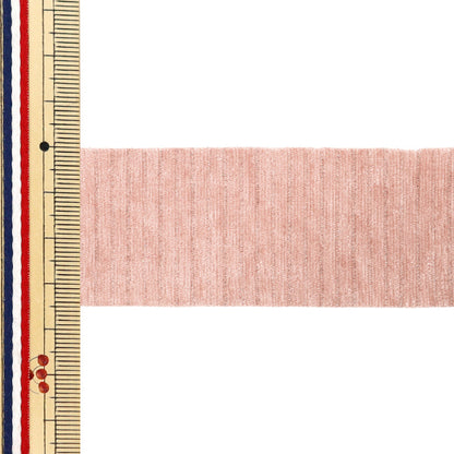 [Quantità a partire da 5] Nastro "Glame Chenille Mauve rosa circa 35 mm di larghezza 50027" Tokyo Ribbon TokyoNastro
