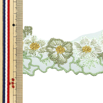 [Quantité à partir de 5] artisanatGarniture "Lace White Isy-6-24-122"