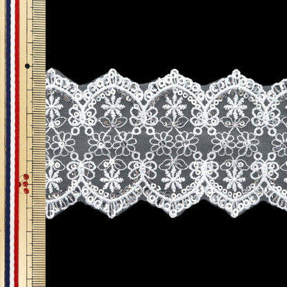[Quantité à partir de 5] artisanatGarniture "Lace White Isy-6-24-128"