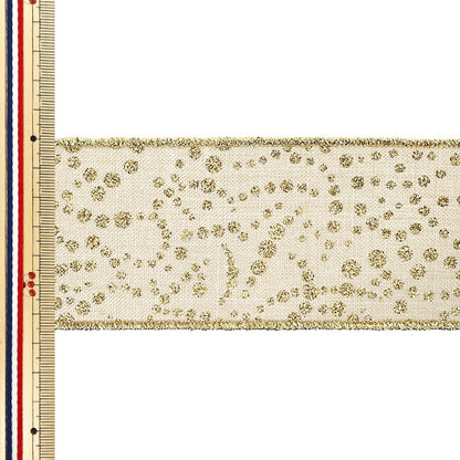 [수량 5개부터] 리본 "골드스타 레이 2025 가로 약 6.5cm 19호 컬러 9370"" AOYAMARIBBON 아오야마리본