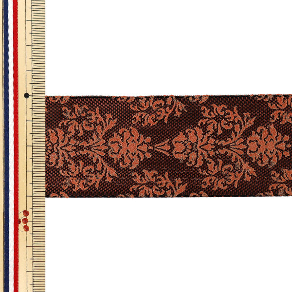 【数量5から】 リボン 『ブリクソン ワイヤー入り 幅約4cm 21番色3061-021』 AOYAMARIBBON 青山リボン