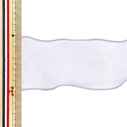 Лента "Оганза лента, ширина 5см x длина 2,5 м, мурасаки или 60" KIYOHARA