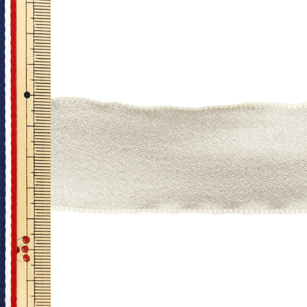 리본 "쉬폰리본 대략 38mm 폭 x 2.5m 길이 회색 YRC2501-38"