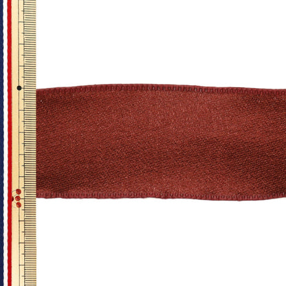 Nastro "chiffonNastro Ca. 50 mm di larghezza x 2,5 m di vino lungo YRC2501-50"