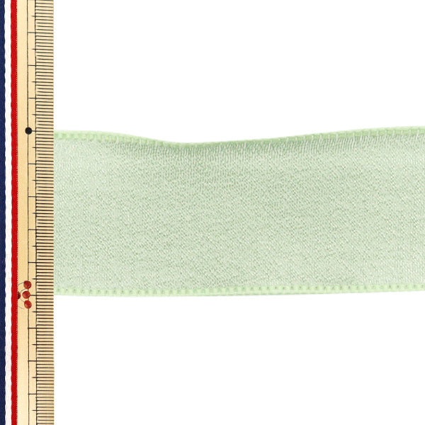 Farbband "ChiffonFarbband Ca. 50 mm breit x 2,5 m langes grüner YRC2501-50"