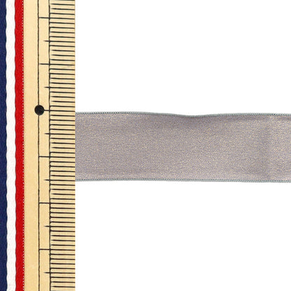 리본 "반짝이는 리본, 약 15mm 너비의 x 3m 길이, 회색 yrc2502-15"
