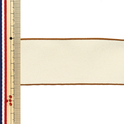 리본 "반짝이는 리본, 약 38mm 너비의 x 3m 길이, 흰색 igc2502-38"