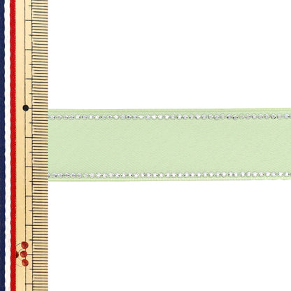 Ruban "Strass"Ruban Env. 25 mm de large x 1,5 m de long vert clair yrc2504-25"