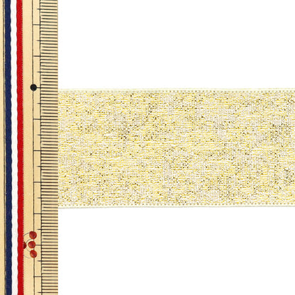 Ruban "métalliqueRuban Env. 38 mm de large x 2 m de long Yellow Gold YRC2503-38"