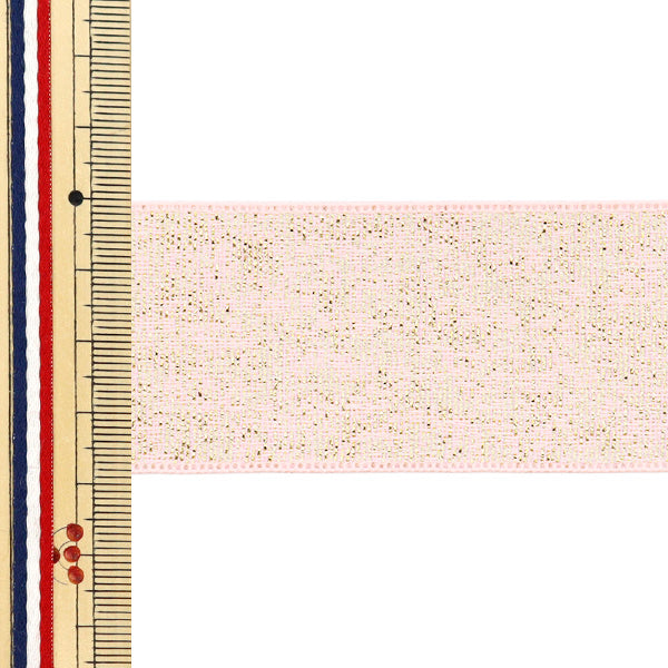 Cinta "metálicoCinta Aprox. 38 mm de ancho x 2m de largo Oro rosa largo YRC2503-38"