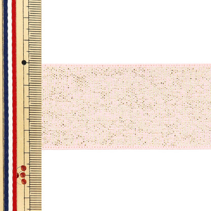 Cinta "metálicoCinta Aprox. 38 mm de ancho x 2m de largo Oro rosa largo YRC2503-38"