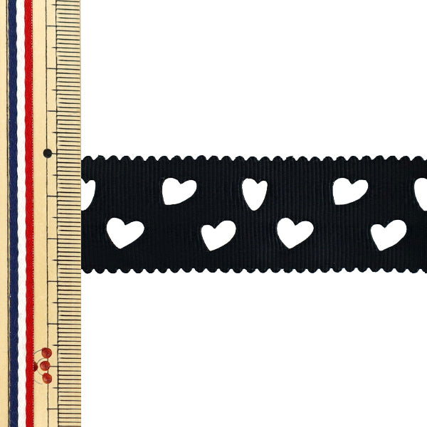 丝带 “ Grosgrain”丝带 心脏大约28mm宽x 2m长YRC2511-28"