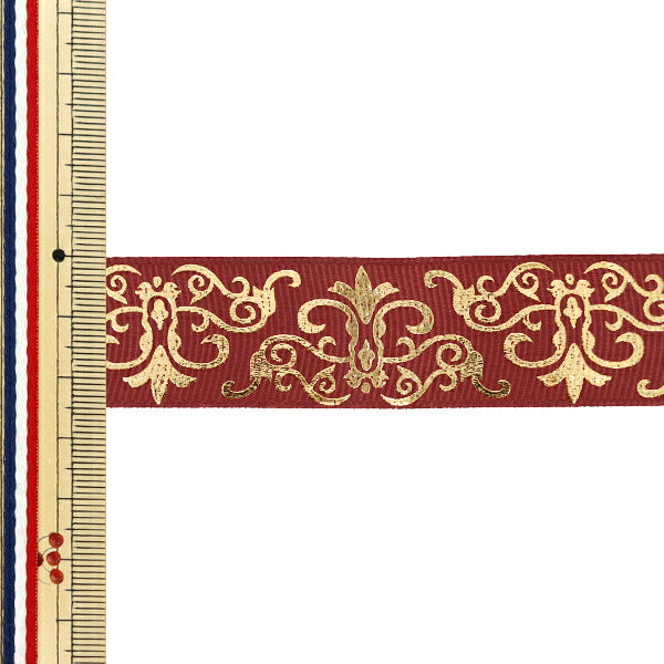 Nastro "Stampa a caldo."Nastro 2025 Larghezza circa 25 mm x lunghezza 3 m Rosso YRC2541-25"