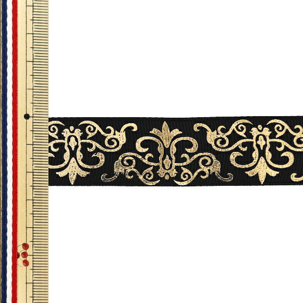 Ruban ``Estampage à la feuilleRuban 2025 Environ largeur 25 mm x longueur 3 m Noir YRC2541-25"