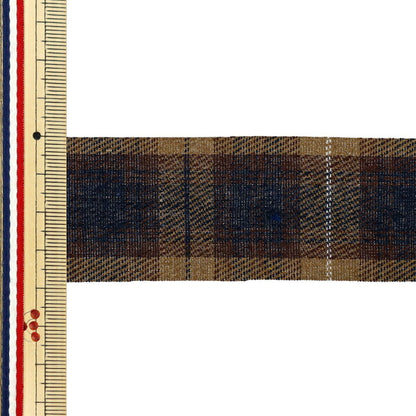 Ruban "vérifierRuban 2025 Environ largeur 38mm x longueur 2m Marron YRC2532-38"