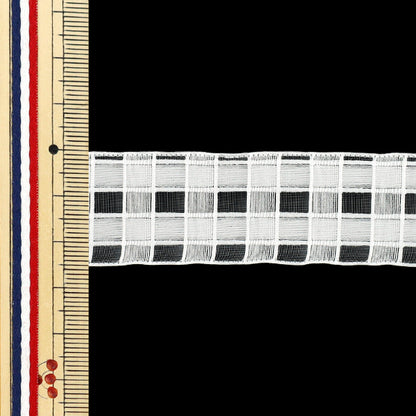Farbband „Plattierte SpitzeFarbband 2025 Ungefähr Breite 25 mm x Länge 2 m Weiß YRC2553-25"