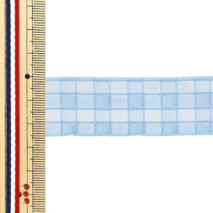 Farbband „Plattierte SpitzeFarbband 2025 Ungefähr Breite 25 mm x Länge 2 m Blau YRC2553-25"