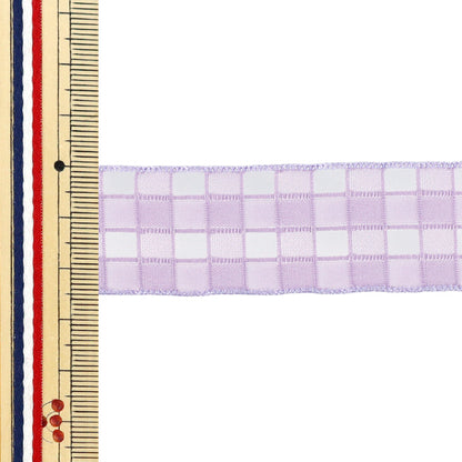 Farbband „Plattierte SpitzeFarbband 2025 Ungefähr Breite 25 mm x Länge 2 m Lavendel YRC2553-25"