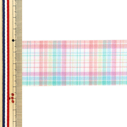 絲帶 “多彩检查”絲帶 2025约宽40mm×长2m 3号色YRC2554-40"