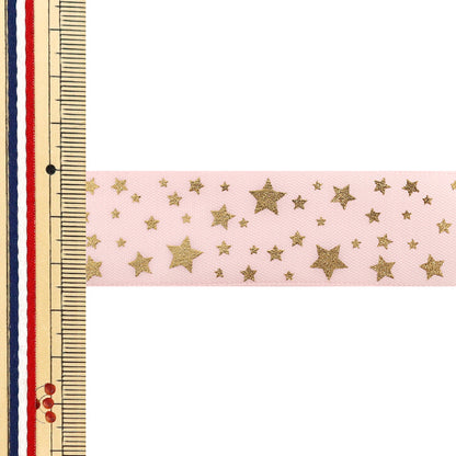 絲帶 "烫金絲帶 2026约宽25mm×长3m星123号色YR-PIN-005”
