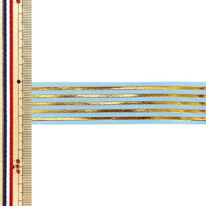Cinta "Estampado de aluminioCinta Raya Aproximadamente 25 mm de ancho x 3 m de largo Azul YRC2632-25"