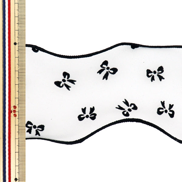 [Quantity starting from 5] Ribbon "Flocky Mesh"Ribbon Color 5 K251T-TPY15"