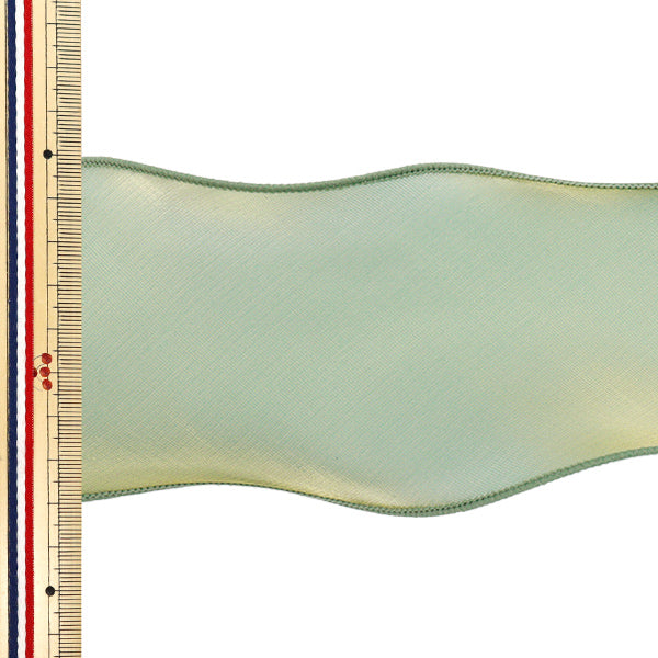 [Quantity starting from 5] Ribbon "Oganza Ribbon Approx. 8cm wide, 3rd color K251T-TPY17"