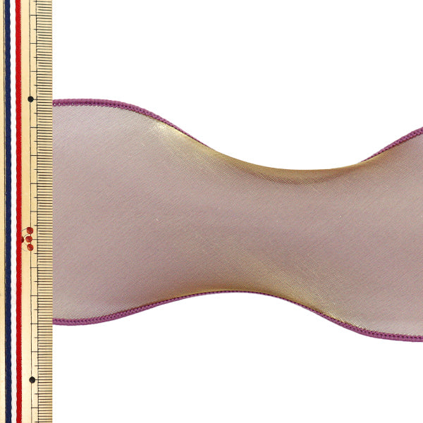 [5부터 시작하는 수량] 리본 "Oganza Ribbon은 약 8cm 너비, 색상 6 K251T-TPY17"