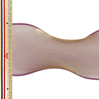 [5부터 시작하는 수량] 리본 "Oganza Ribbon은 약 8cm 너비, 색상 6 K251T-TPY17"