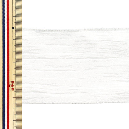 [Quantité à partir de 5] Ruban "Crêpes métalliques"Ruban Env. 6,5 cm de large, couleur 1er K251T-TPY12"