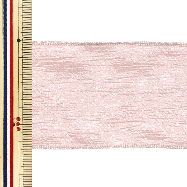 [Quantité à partir de 5] Ruban "Crêpes métalliques"Ruban Env. 6,5 cm de large, couleur 3 K251T-TPY12"