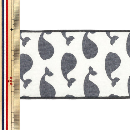 【数量5から】 リボン 『アニマルプリントリボン 幅約68mm 3番色 K252T-TPY4』