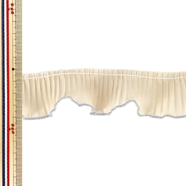 [Quantity from 5] HandicraftsTrim "frillsRibbon 2026 Approximately 4cm width 1st color K261T-STD1''