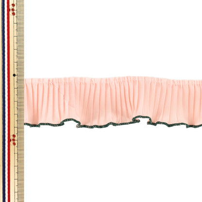 [Quantity from 5] HandicraftsTrim "frillsRibbon 2026 Approx. 4cm width 2nd color K261T-STD1”