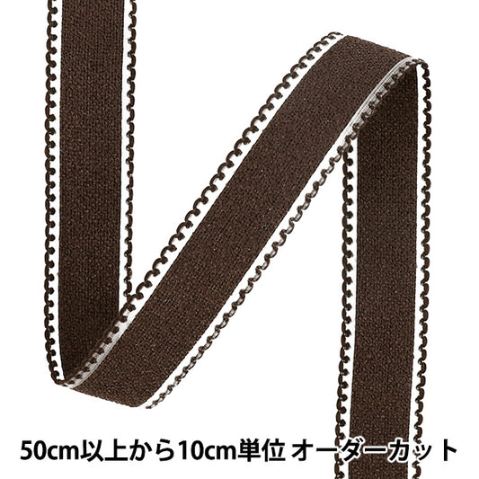 [数量从5起] 手工艺品饰边 "提花布丝带2 2026 年约2.5cm宽第三色K261T-KT1”