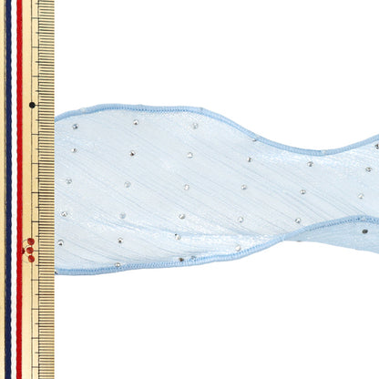[Quantité à partir de 5] Ruban "points métalliquesRuban 2026 env. 55 mm de largeur 4ème couleur K261T-TPY-10”