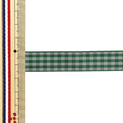 [5부터 시작하는 수량] 리본 "확인하다태피터리본 대략 폭 15mm, 컬러 128 UR-3800"