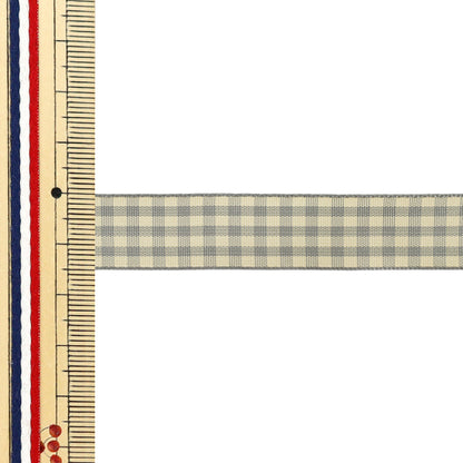 [5부터 시작하는 수량] 리본 "확인하다태피터리본 대략 폭 15mm, 컬러 137 UR-3800"