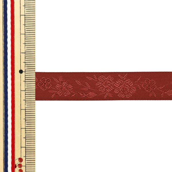 [5부터 시작하는 수량] 리본 『자카드공단리본 대략 15mm 너비의 색상 17 UR-1300"