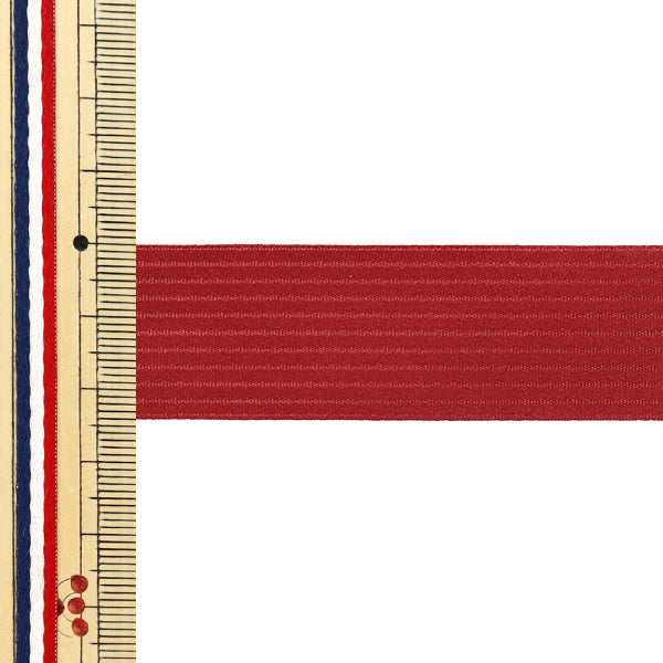 [Quantity starting from 5] Ribbon "Penta Stripe Satin"Ribbon Approx. 24mm wide, color 17 UR-1150"