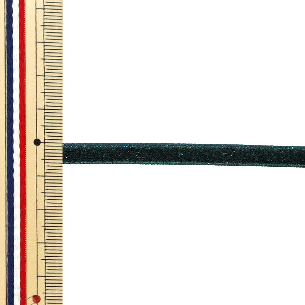 [Quantity starting from 5] Ribbon "Metallic single-sided velvetRibbon Approx. 6mm wide, color 163 UR-3500"