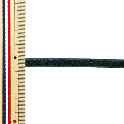 [Quantity starting from 5] Ribbon "Metallic single-sided velvetRibbon Approx. 6mm wide, color 163 UR-3500"