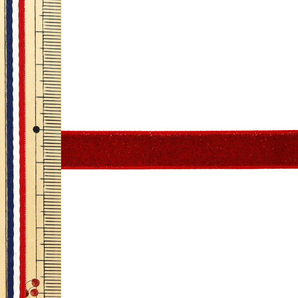 [الكمية تبدأ من 5] الشريط "مخملية معدنية واحدةالشريط تقريبا. بعرض 12 ملم ، اللون 22 ur-3500"