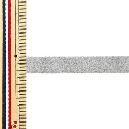 [الكمية تبدأ من 5] الشريط "مخملية معدنية واحدةالشريط تقريبا. لون عريض 12 مم 0 ur-3500"