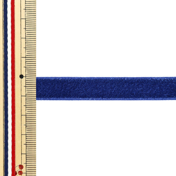 [Quantity starting from 5] Ribbon "Metallic single-sided velvetRibbon Approx. 12mm wide, color 77 UR-3500"