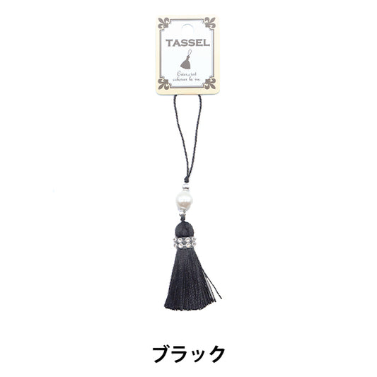 Tassel "2024 Glitter Tassel Black BX1554-4"