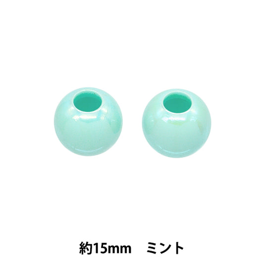 手工艺品零件“极光循环结束约15mm薄荷sor-05"