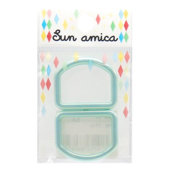 أجزاء الحرف اليدوية "Aurora D-Ring تقريبًا. 25 مم Mint SOD-05"