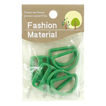 Materiale della borsa "Set di parti in plastica per circa 25 mm di larghezza Verde B14"